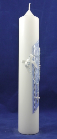 Taufkerze Nr. 303-20696 blau